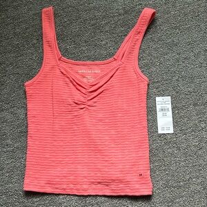 American Eagle pink tank